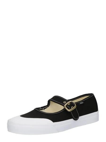 VANS Balerini cu glezna negru alb
