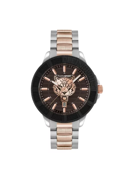 PLEIN SPORT zegarek CITY RUSH srebrny szary