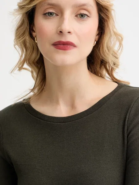 Лонгслів MUUV. MUUV. x Answear зелений