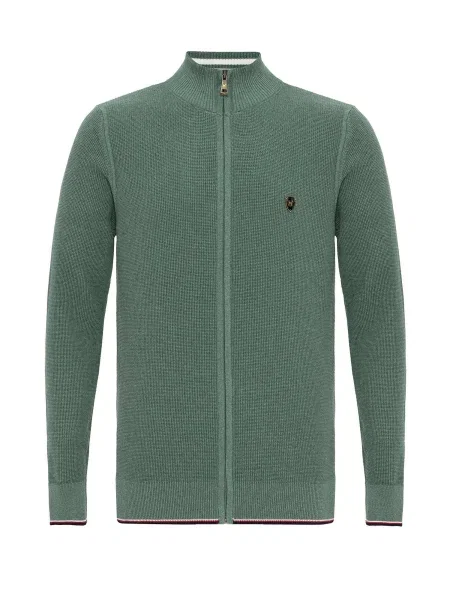 Williot Kardigan Gomera mornarsko plava / zelena / crvena crna