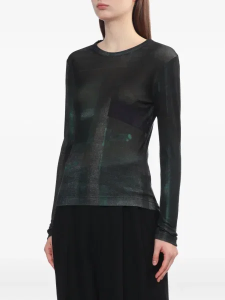 Tricou Y's cu imagine lung verde