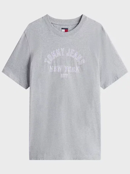 Футболка Tommy Jeans серая