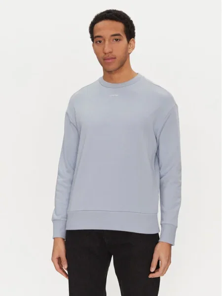 Calvin Klein Суитшърт Nano Logo син