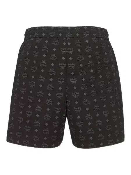 Pantaloni scurți Mcm cu imagine negru