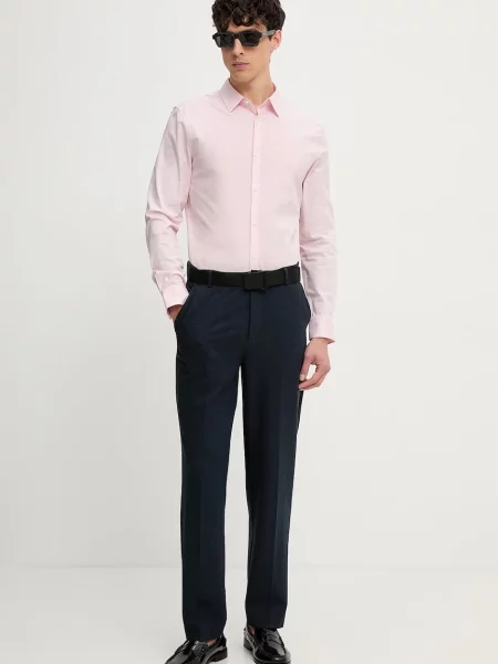 Calvin Klein Cămașă deschis roz