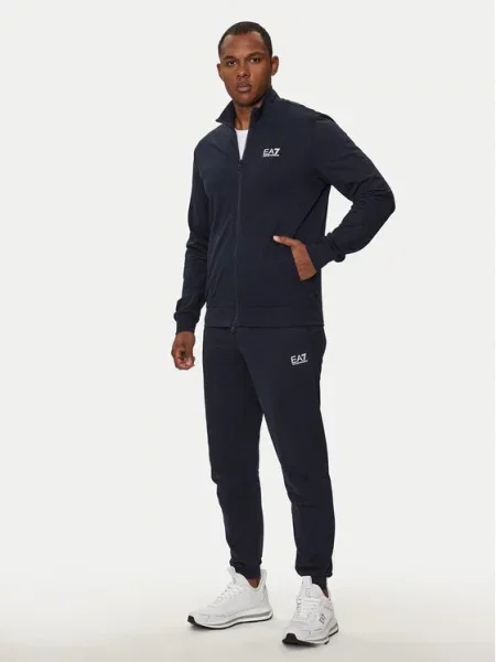 Emporio Armani Jogging komplet morsko plava bijela