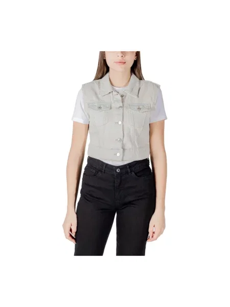 Kamizelka Only beżowa