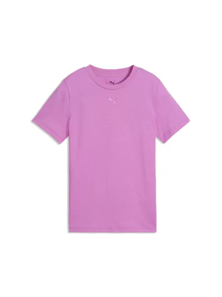 Młodzieżowa koszulka Essentials PUMA różowa