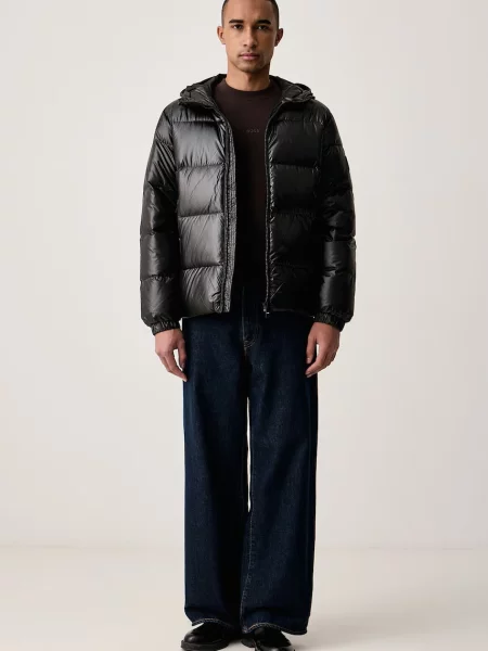 Tommy Hilfiger páperová bunda pánska čierna