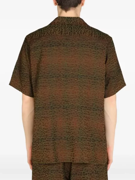 Къс риза Needles кафяво