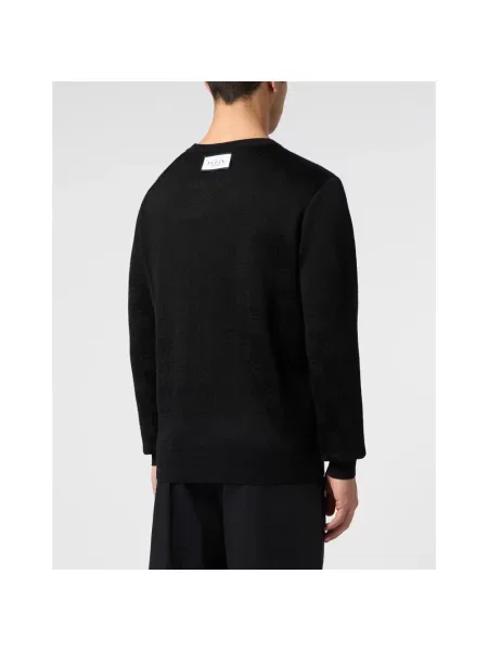 Sweter Philipp Plein czarny