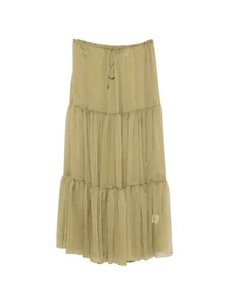 Fusta maxi Arcina Ori verde