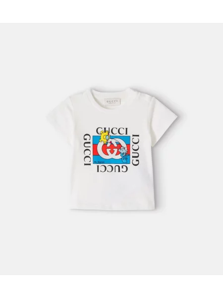 Gyerek póló Gucci fehér