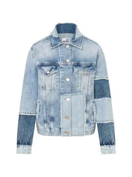 Geacă de blugi Love Moschino albastru