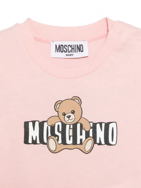 Dětské tričko Moschino růžové