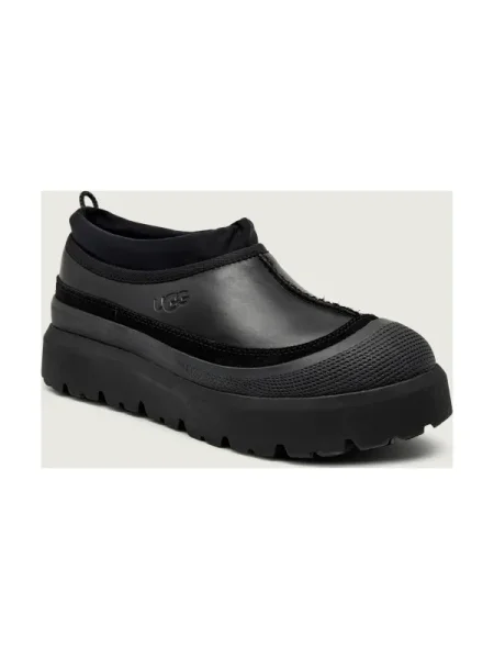 UGG Bocanci M TASMAN cu adaos de piele negru