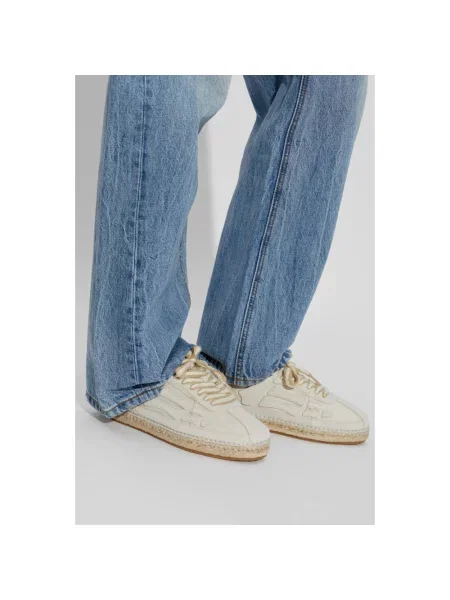 Sneakersy Amiri skórzane beżowe