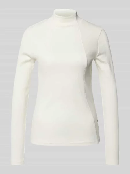 G-Star longsleeve 0 z półgolfem beżowy