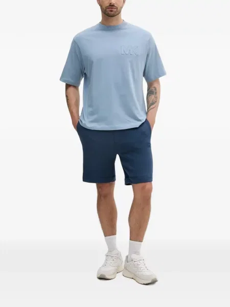 Tricou Michael Kors cu autograf albastru