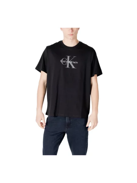Koszulka Calvin Klein Jeans czarna