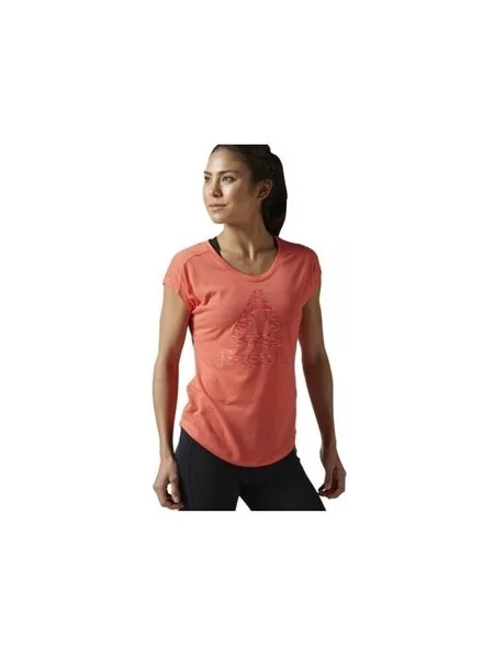 Teretana sportska majica Reebok Sport ružičasta