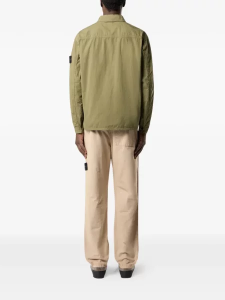 Geacă Stone Island cu strasuri verde