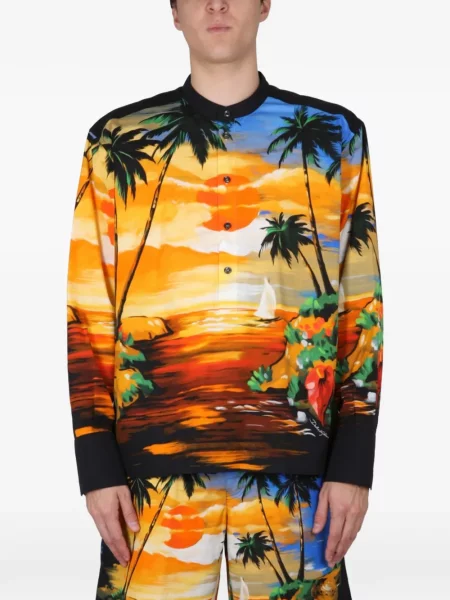 Tričko Dolce & Gabbana oranžová