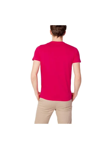 Koszulka polo U.s Polo Assn. z logo różowa