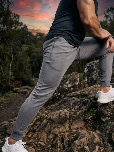 Sinsay Spodnie jogger sportowe szary