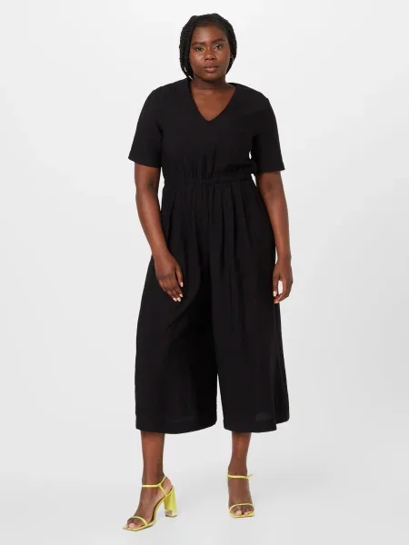 Trendyol Curve Salopeta negru