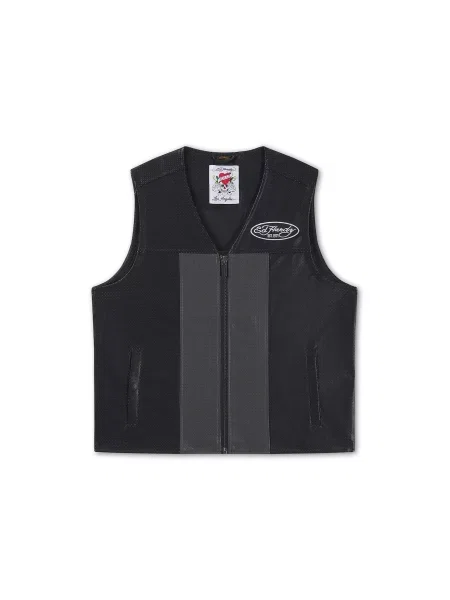 Ed Hardy Vestă gri negru