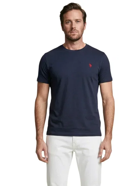 Polo majica U.s. Polo Assn. s kratkimi rokavi modra