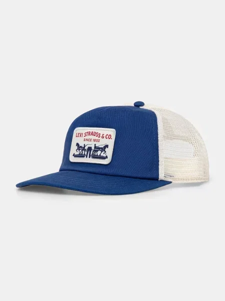 Levi's čiapka so šiltom PRESIDIO modrá