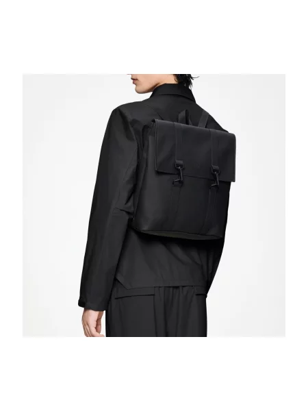 Batoh Rains MSN Mini 12 l black černý