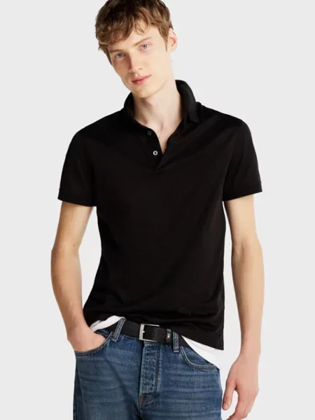 Поло Tommy Hilfiger чорне