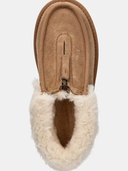 Замшевые сапоги Answear.lab коричневые