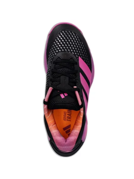 Košulja Adidas s platformom s printom s kapuljačom žuta
