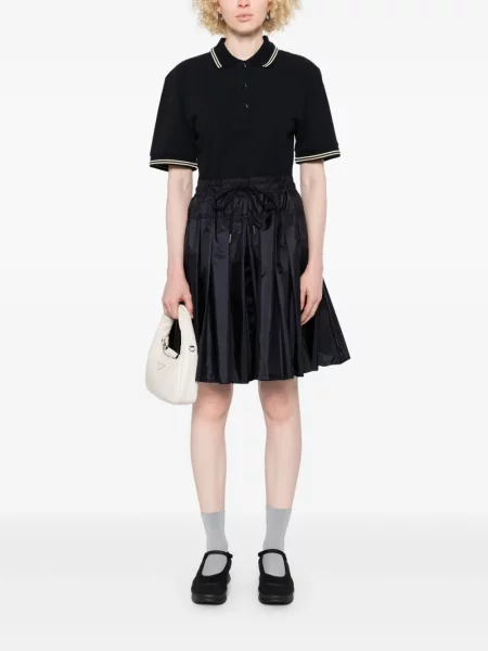 Rochie mini Moncler scurtă de costum albastru