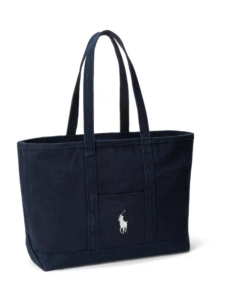 Kabelka Polo Ralph Lauren modrá