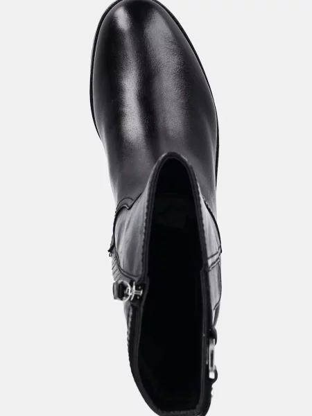 Кожаные ботинки Lauren Ralph Lauren черные
