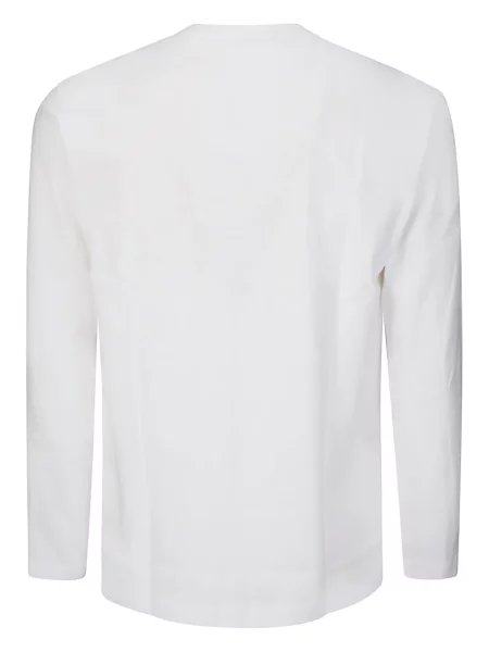 Tricou mânecă lungă Comme Des Garçons Shirt alb