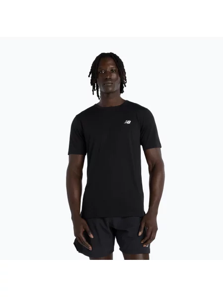 Мъжка тениска New Balance Essentials Utility T black черно