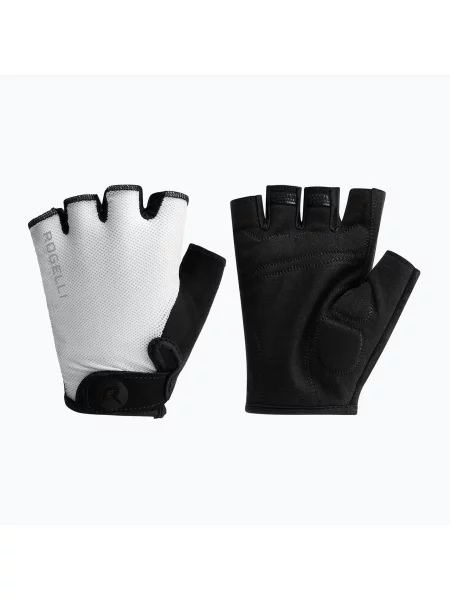 Cyklistické rukavice Rogelli Core W white bílé