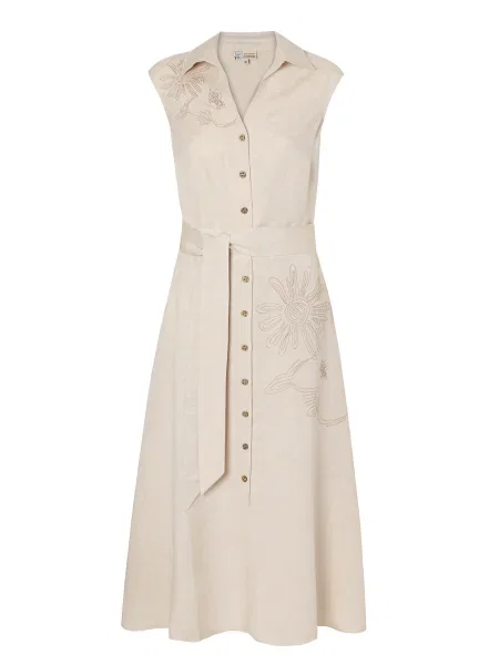 TATUUM Rochie / amestecat bej