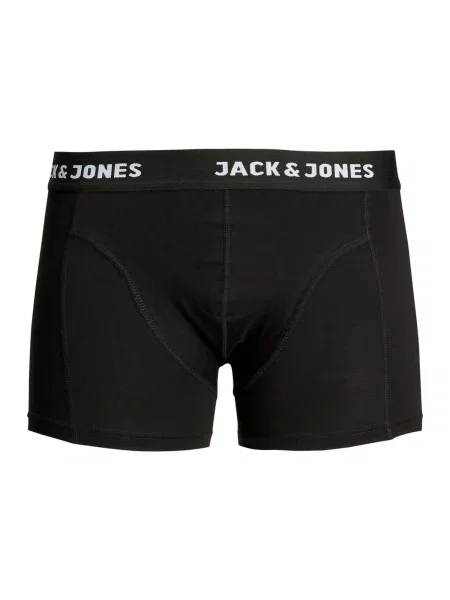 JACK & JONES Boxeri Anthony / alb negru