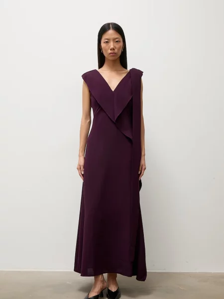 Answear.LAB rochie evazată violet