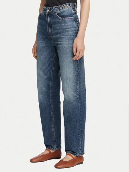 Tommy Hilfiger Farmer Cam Straight Fit kék