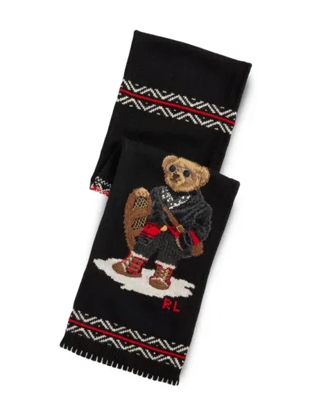 Șapcă Polo Ralph Lauren de mătase cu broderie cu dungi negru