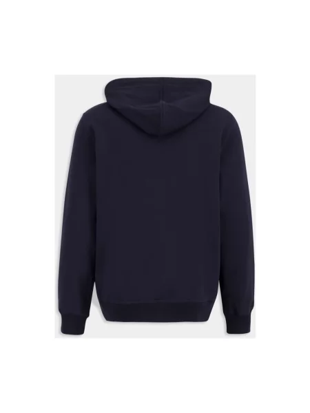 Bluza z kapturem Brunello Cucinelli z kapturem niebieska