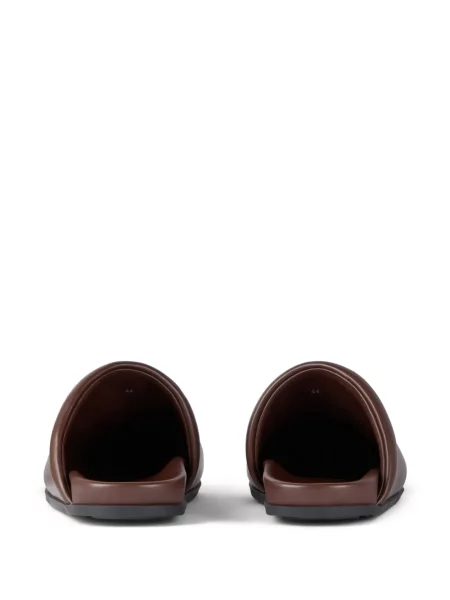 Papuci tip mules Givenchy din piele maro